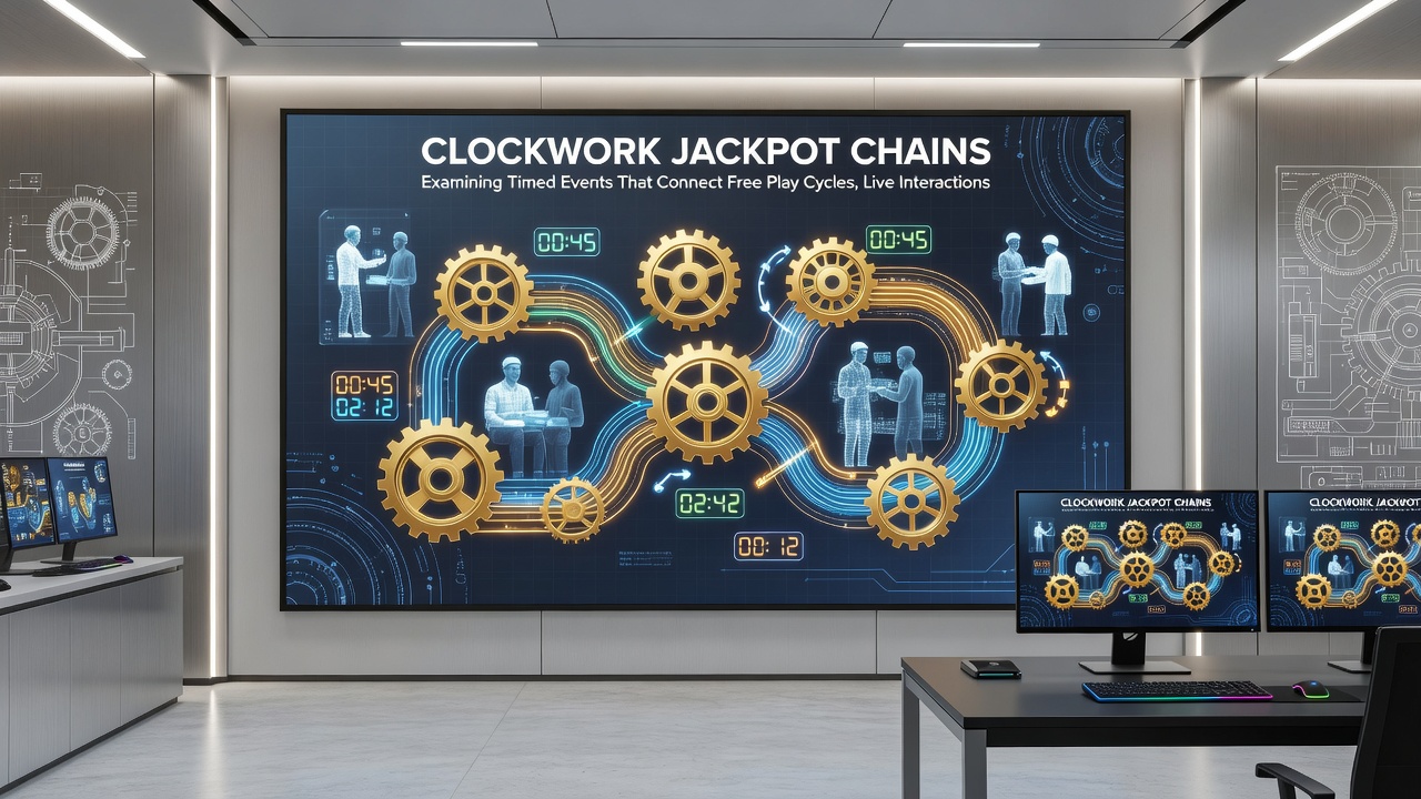 Illustration of live dealer integration with mobile transaction flows and jackpot timing