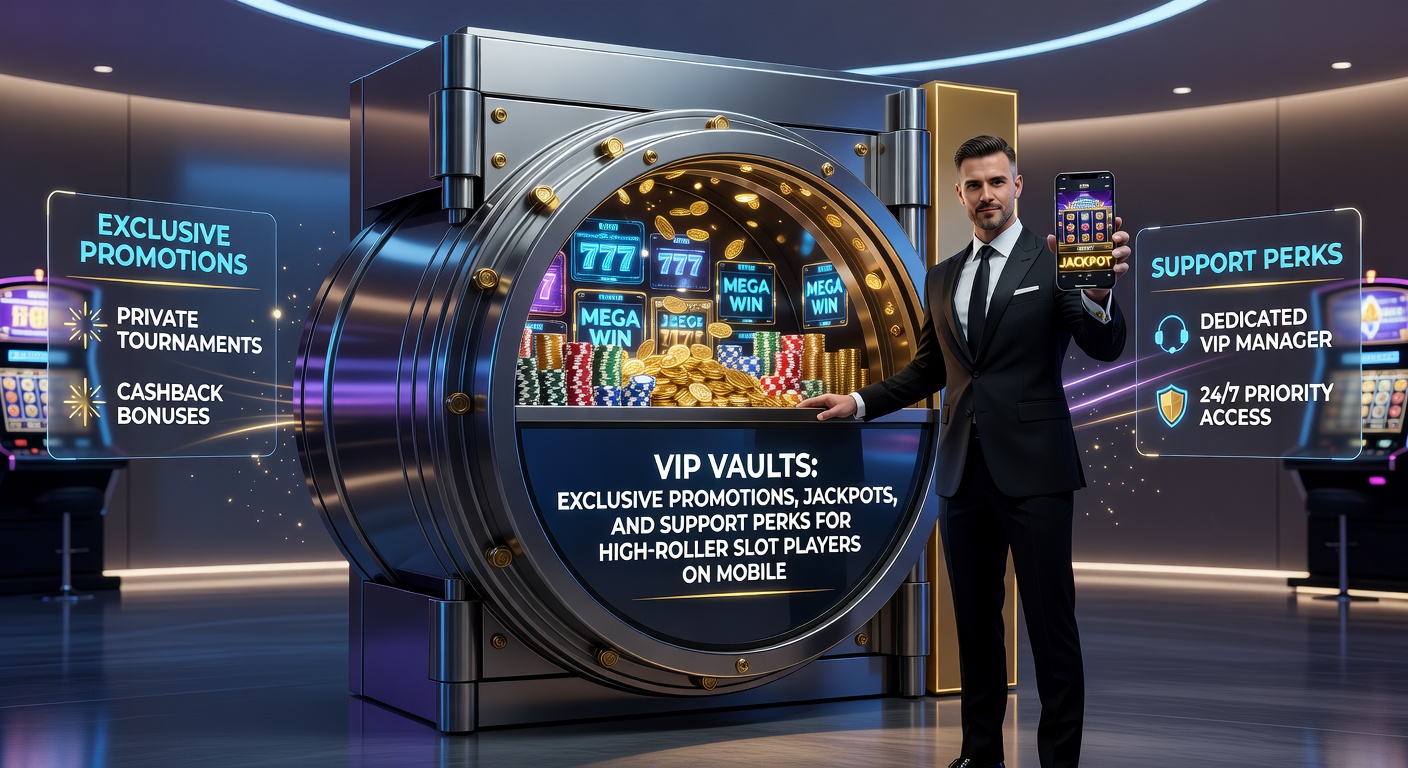 Mobile screen displaying VIP jackpot win notification with exclusive perks and support chat icon for high-roller slot enthusiasts
